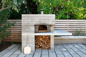 Seattle backyard pizza oven