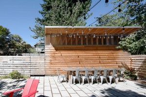 Seattle backyard shed remodel