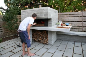 Seattle backyard pizza oven