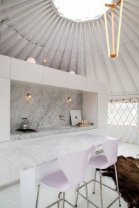 Modern yurt