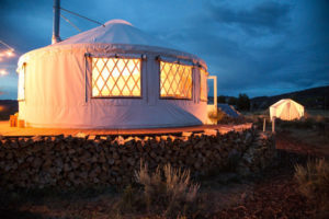 modern yurt