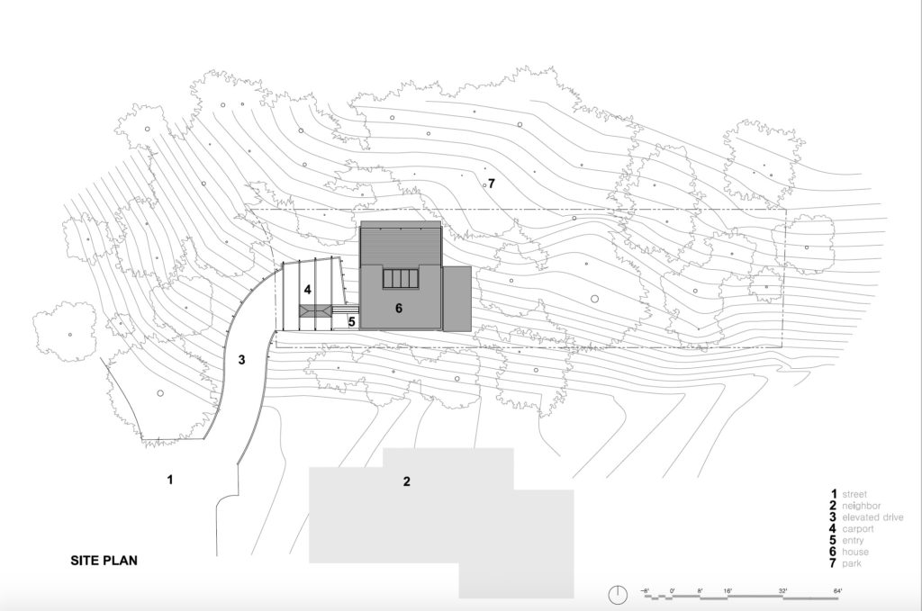 Treehouse site plan SHED Architecture Design Treehouse site plan SHED Architecture Design