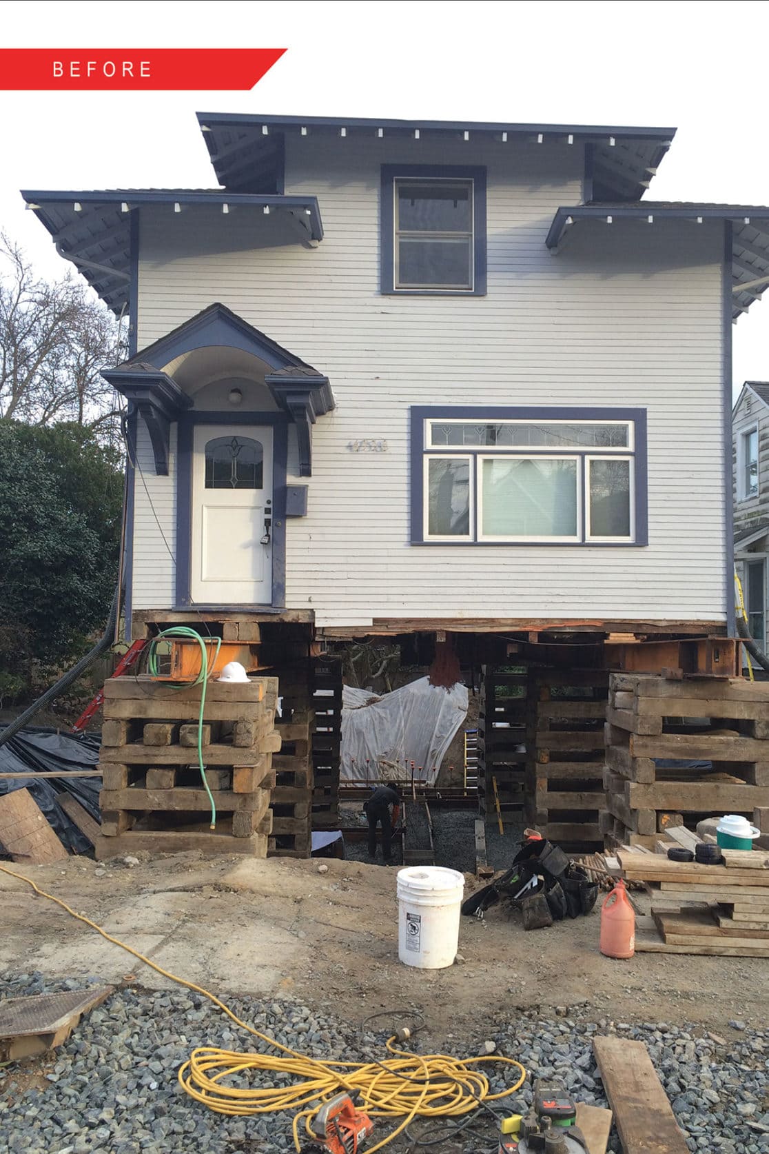 Seattle home remodel before