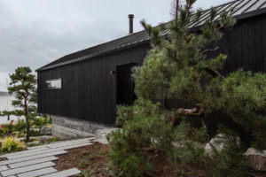 Seattle boathouse exterior