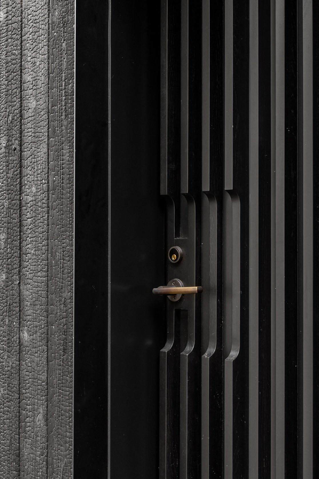 Seattle boathouse custom door